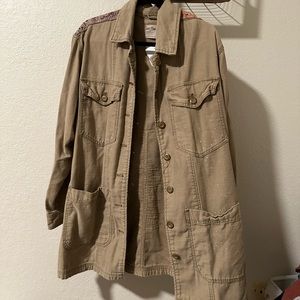 Free people trench coat